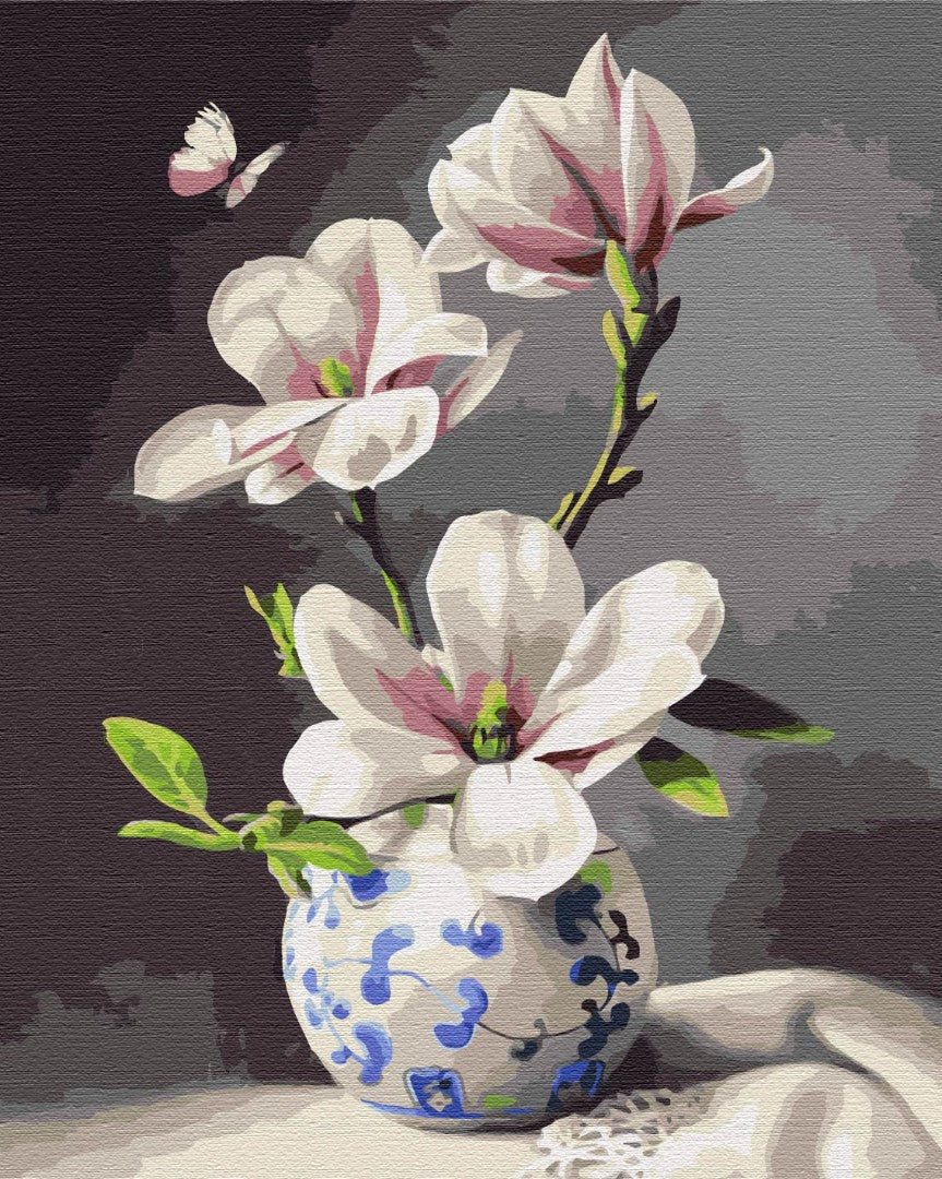 Painting by numbers Still life with an orchid (BS51906)