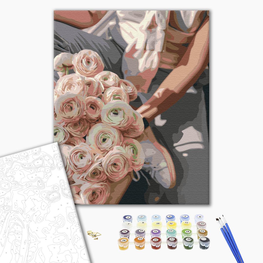 Painting by numbers Stylish bouquet (BS52326)