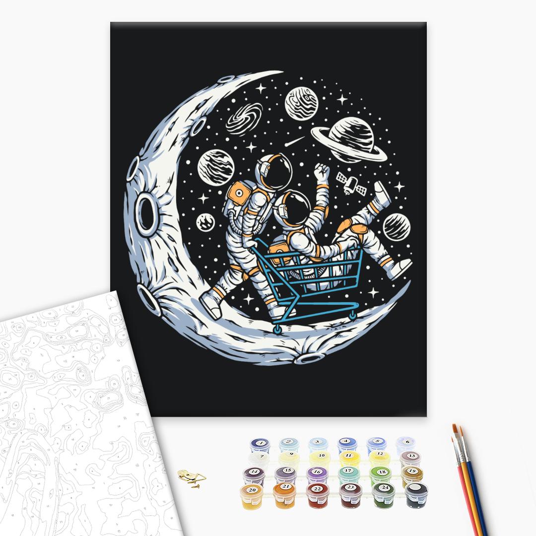 Painting by numbers Lunar heroes (BS52463)