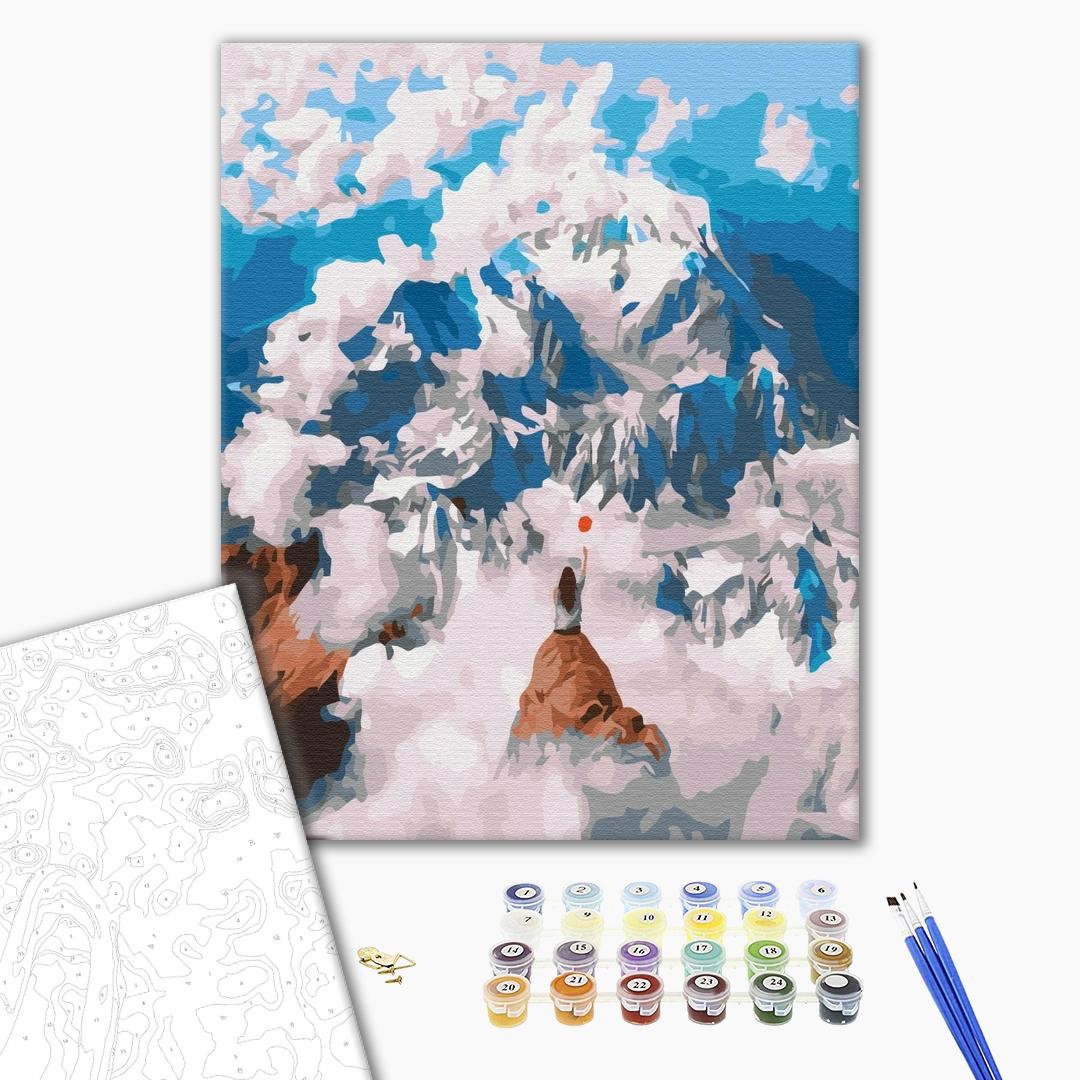 Painting by numbers On top of the world (BS31955)