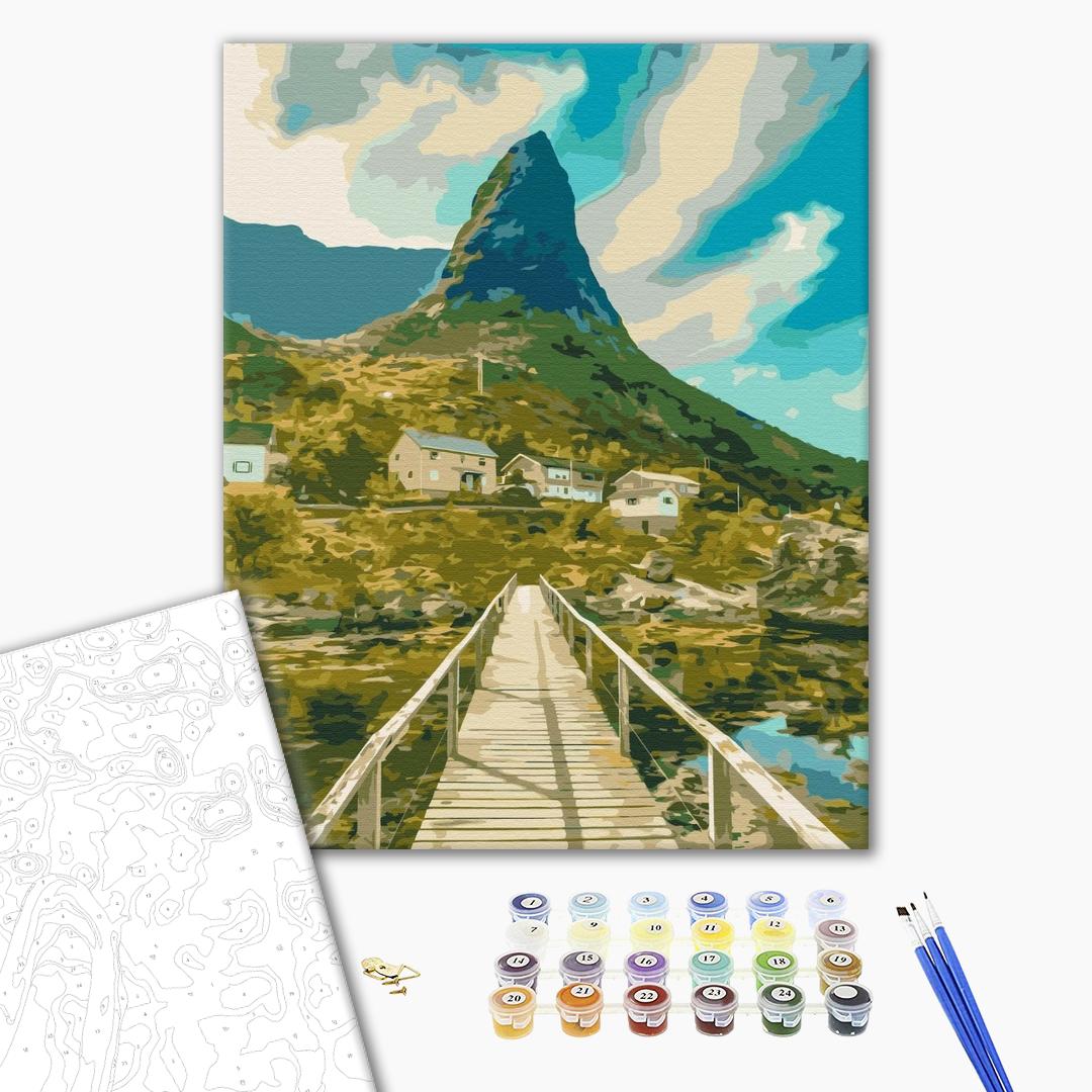 Painting by numbers Picturesque Norway (BS52475)