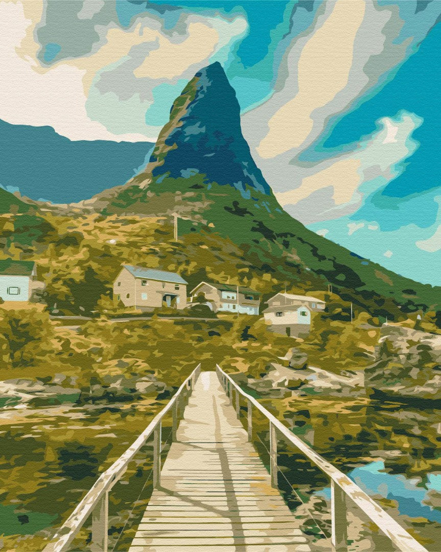Painting by numbers Picturesque Norway (BS52475)