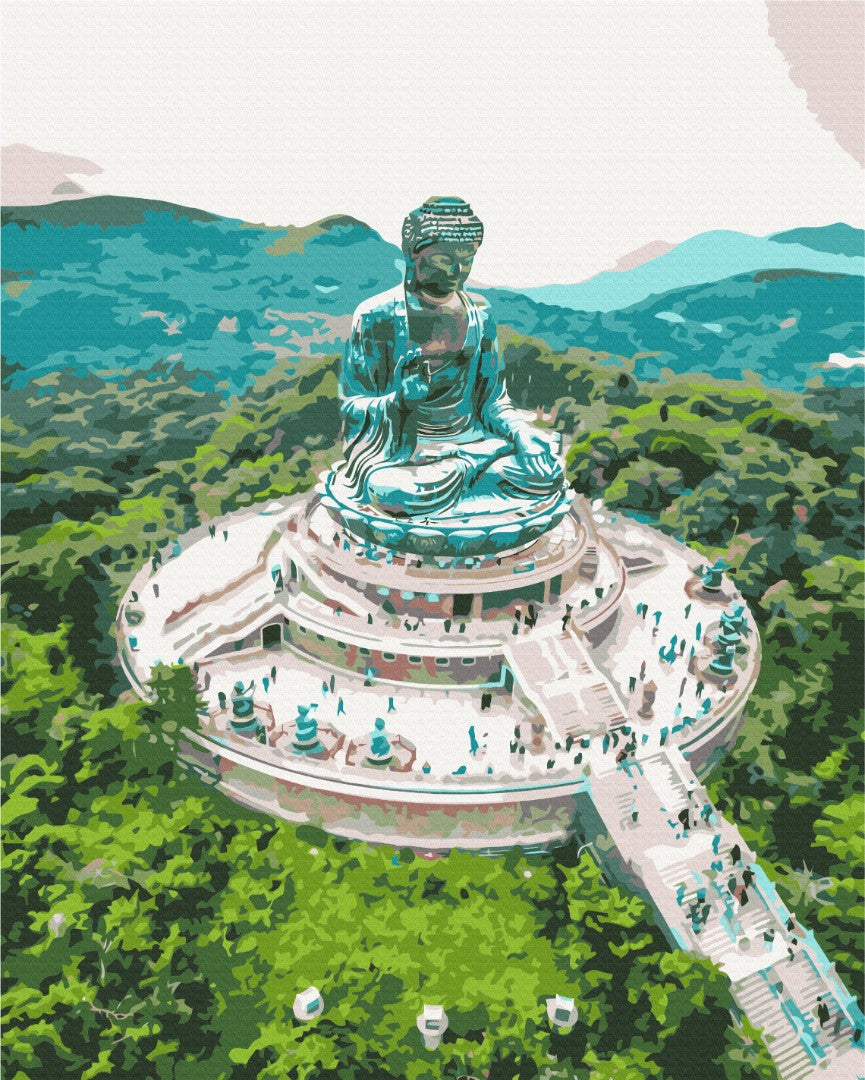 Painting by numbers Great Buddha Tian Tan (BS52478)