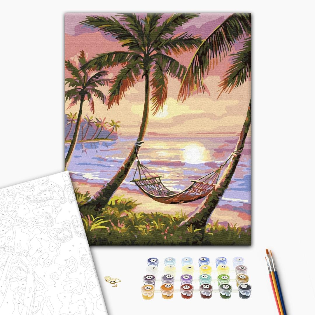 Painting by numbers Paradise corner (BS4821)