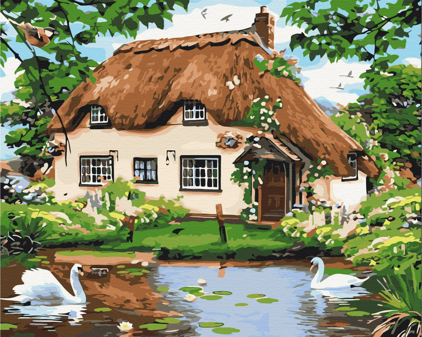Painting by numbers Country house (BS8291)