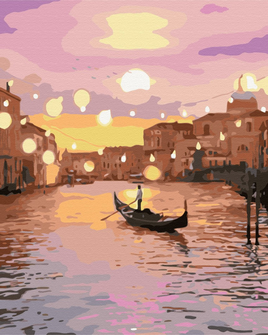 Painting by numbers Fabulous evening Venice (BS32456)