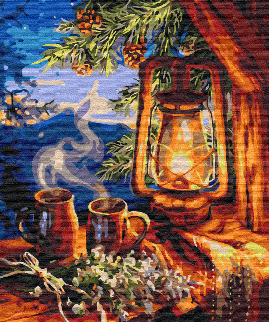 Painting by numbers Fabulous lantern (BS32629)