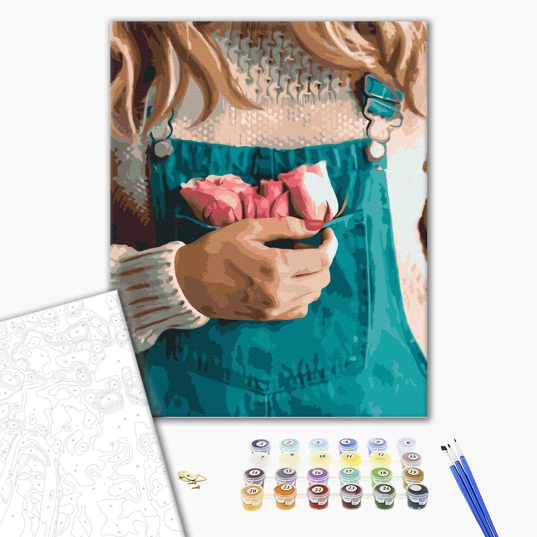 Painting by numbers A pocket for tenderness (BS52322)