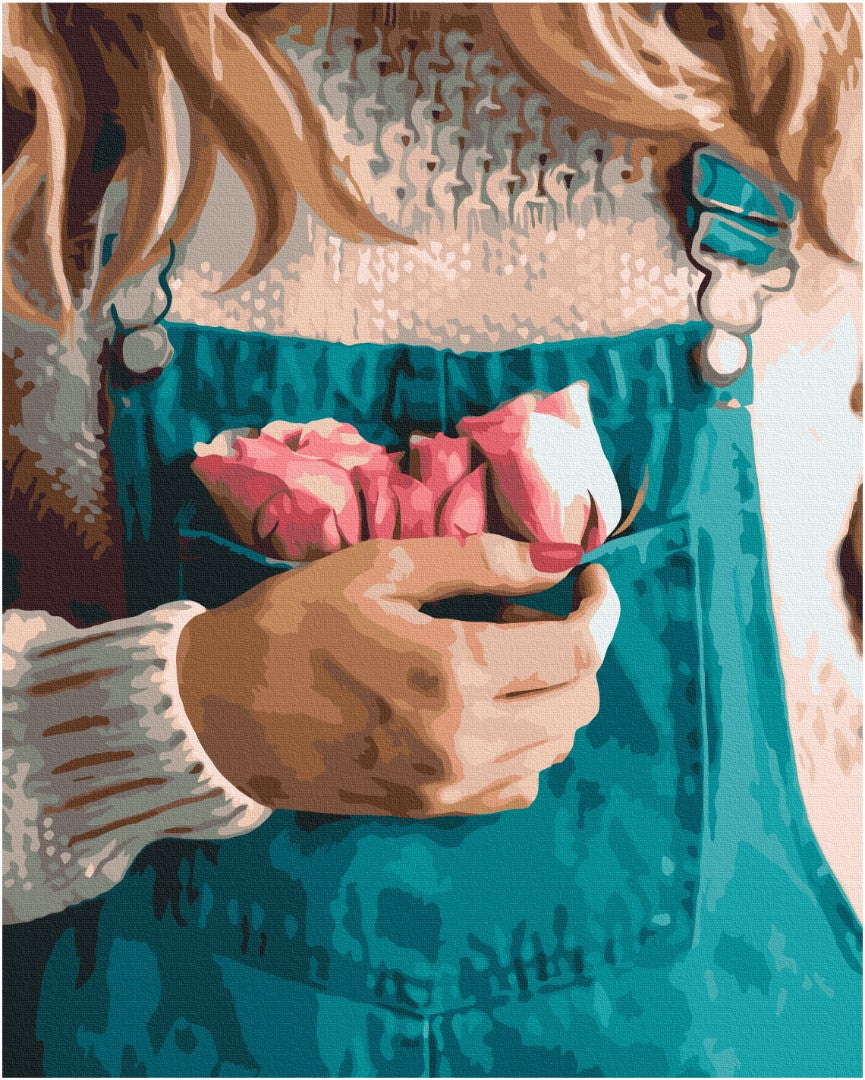 Painting by numbers A pocket for tenderness (BS52322)