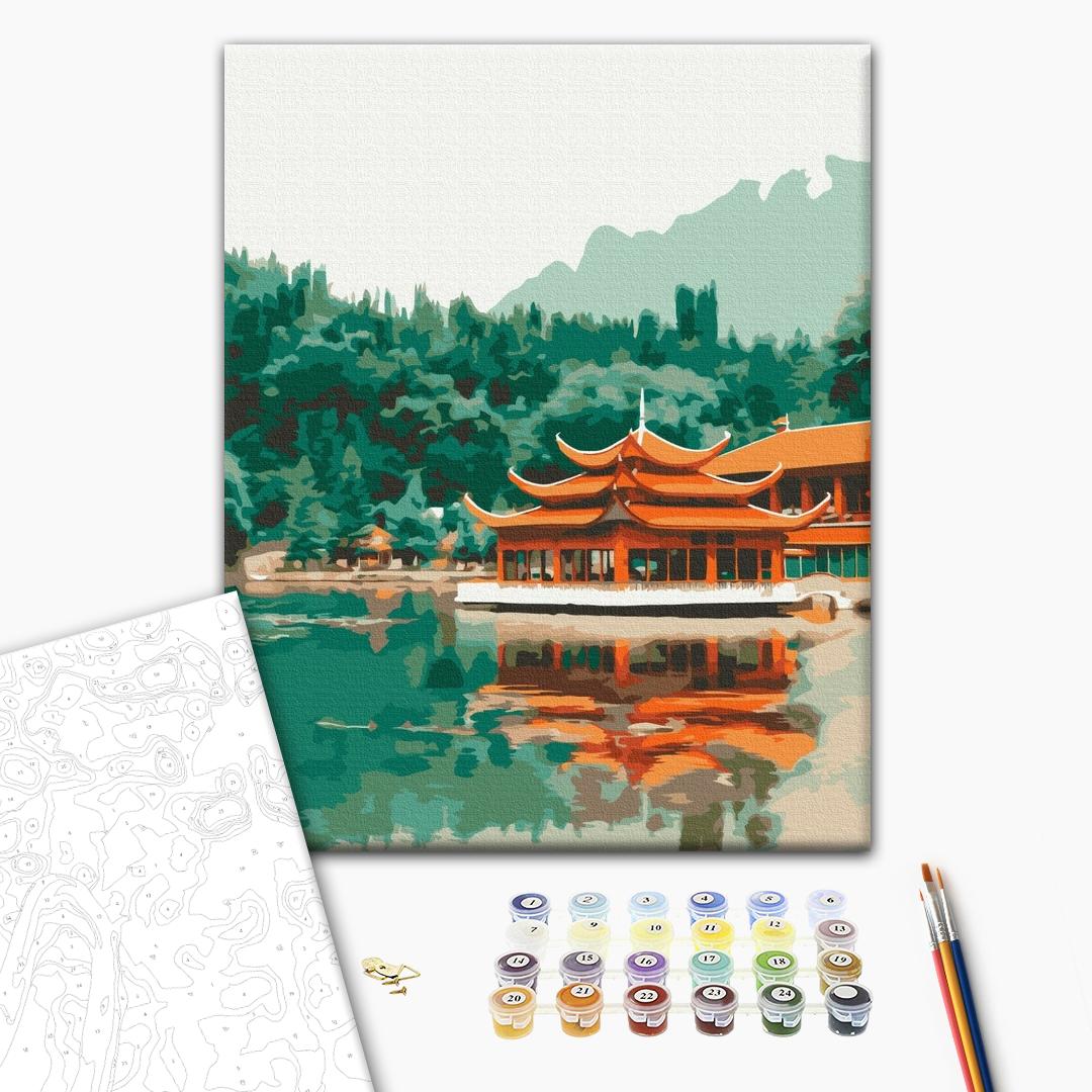 Painting by numbers Eastern calm (BS52494)
