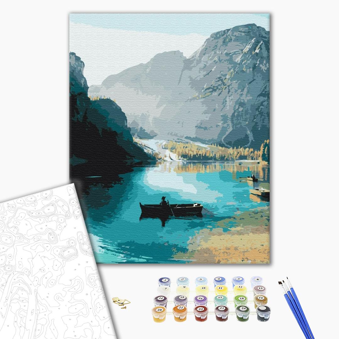 Painting by numbers Boat ride (BS52628)