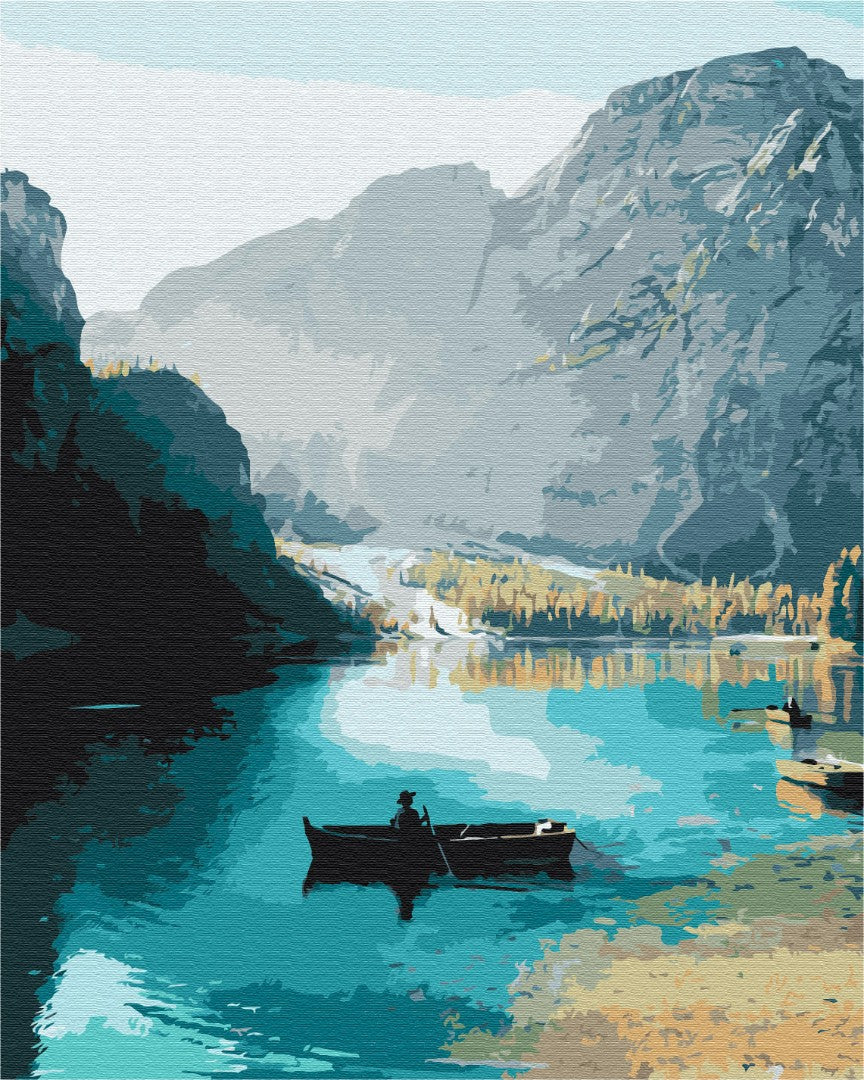 Painting by numbers Boat ride (BS52628)