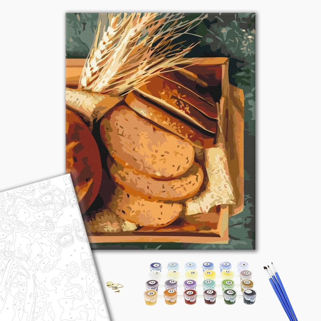 Gleznošana pēc skaitļiem Aromātiska maize (BS52550)