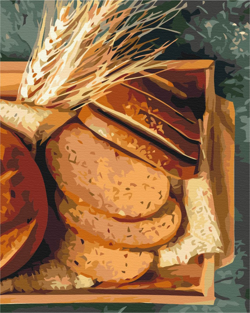 Gleznošana pēc skaitļiem Aromātiska maize (BS52550)