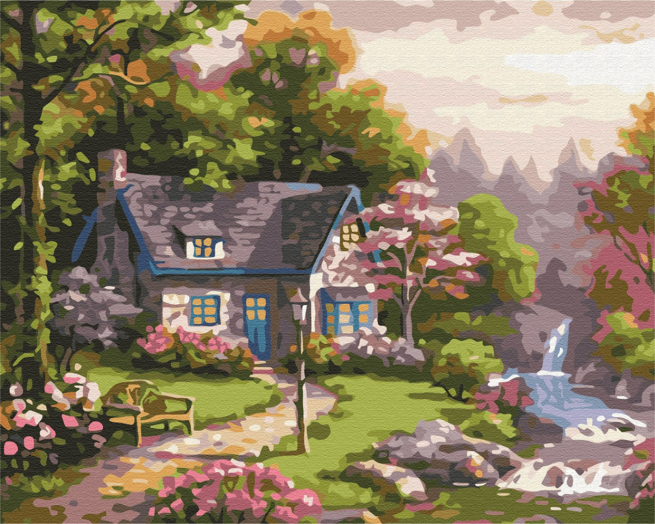 Painting by numbers Fairy forest (BS51823)