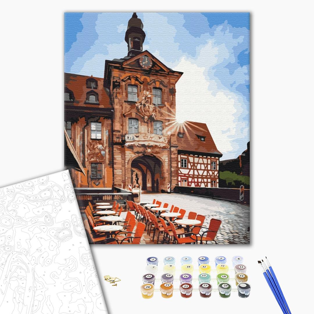 Painting by numbers Bamberg Old Town Hall (BS51770)