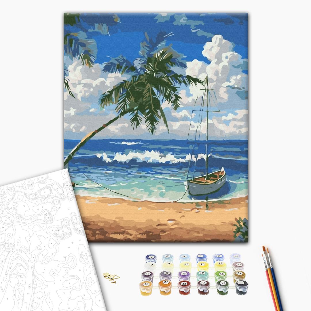 Painting by numbers Paradise Island (BS51690)