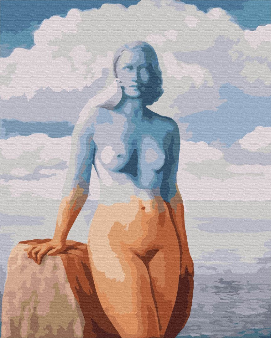 Painting by numbers "Black Magic" by Rene Magritte (BS52390)