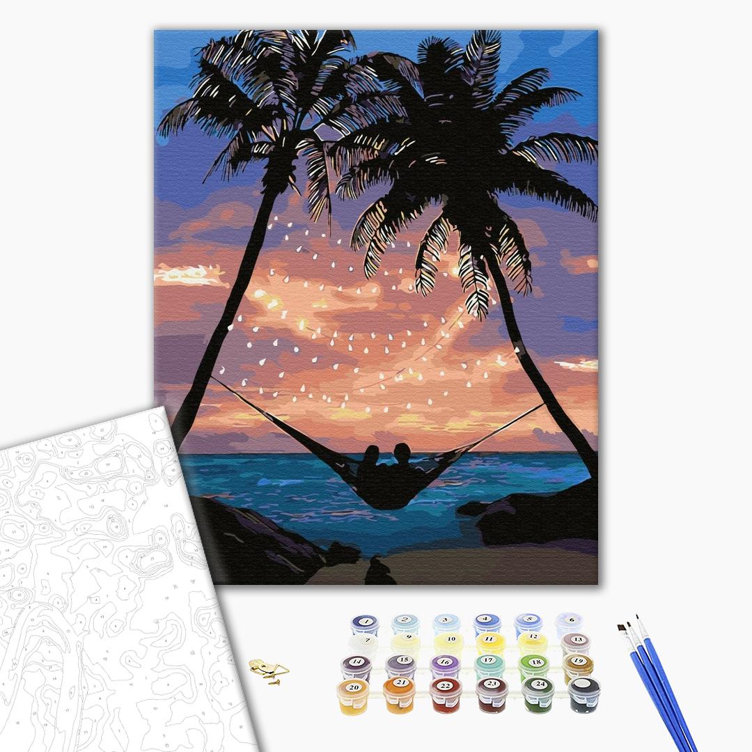 Painting by numbers Romantic date on the islands (BS30579)
