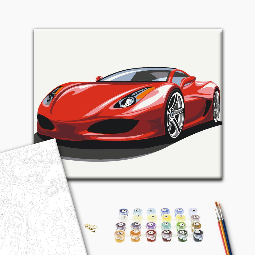 Painting by numbers Race (KBS0002)