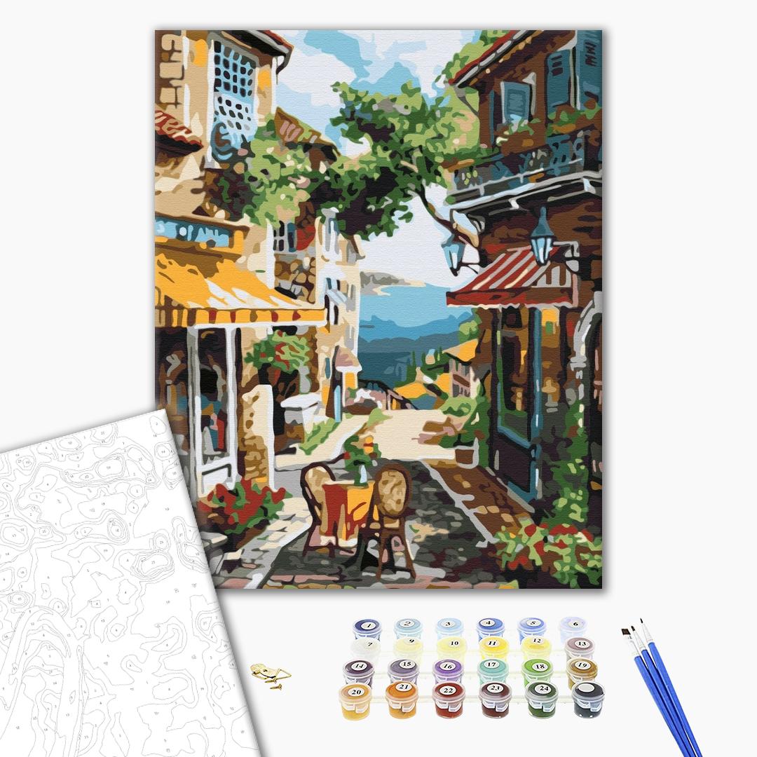 Painting by numbers Noon town (BS39414)