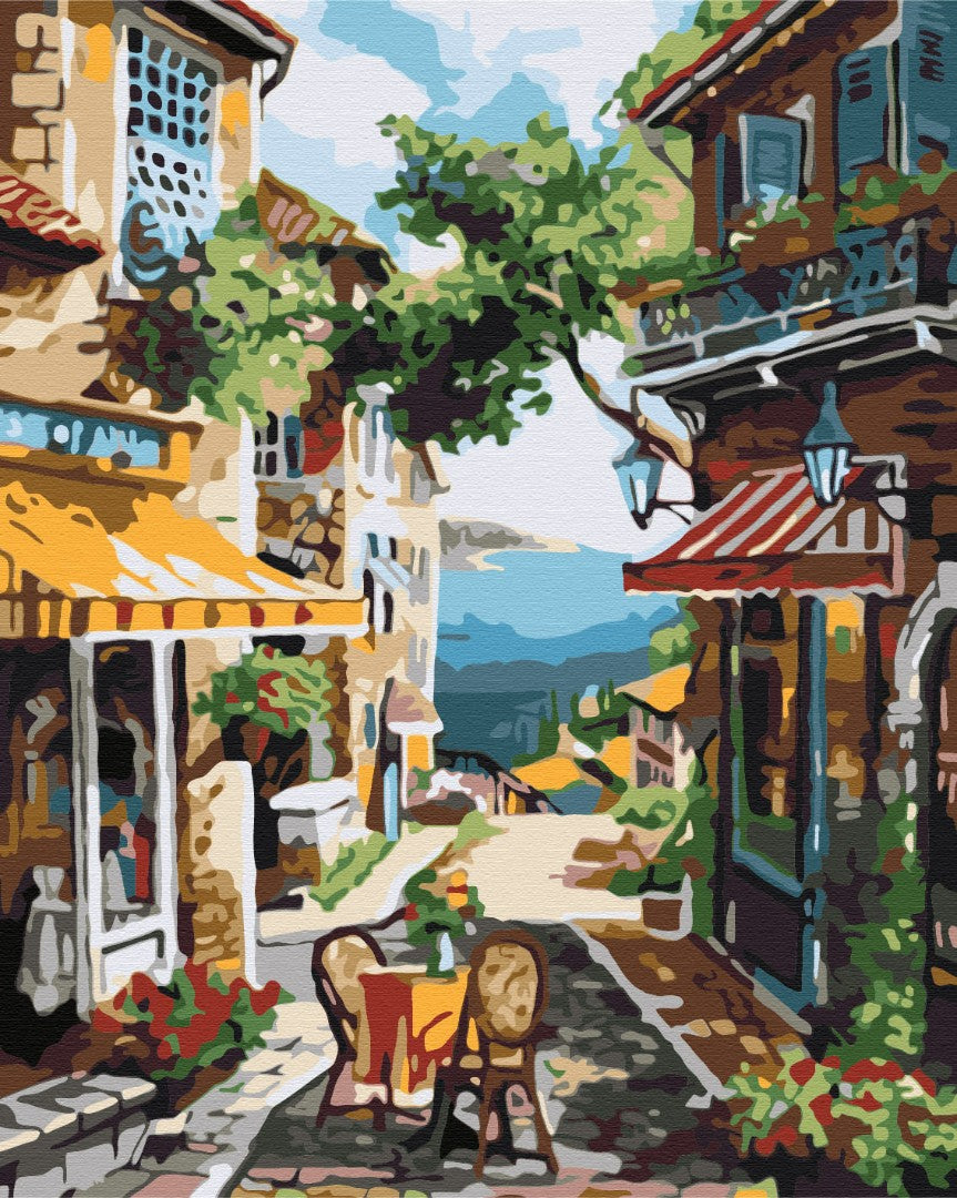 Painting by numbers Noon town (BS39414)