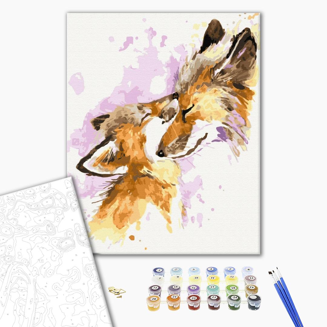 Painting by numbers Loving chanterelles (BS51455)