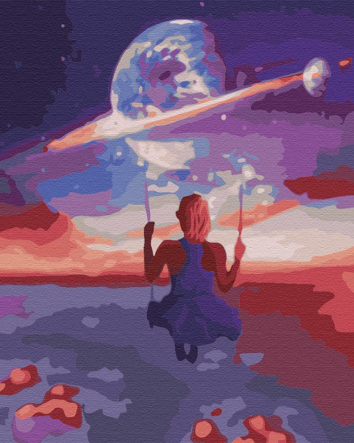 Painting by numbers Space dreams (BS51500)