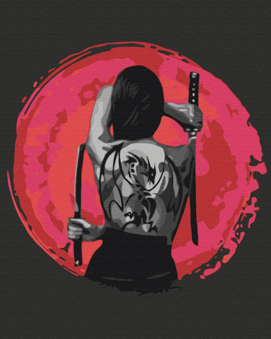 Painting by numbers Modern geisha (BS51505)