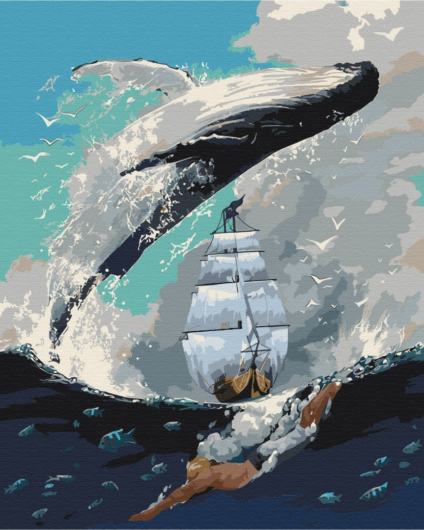 Painting by numbers Master of the sea (BS51542)