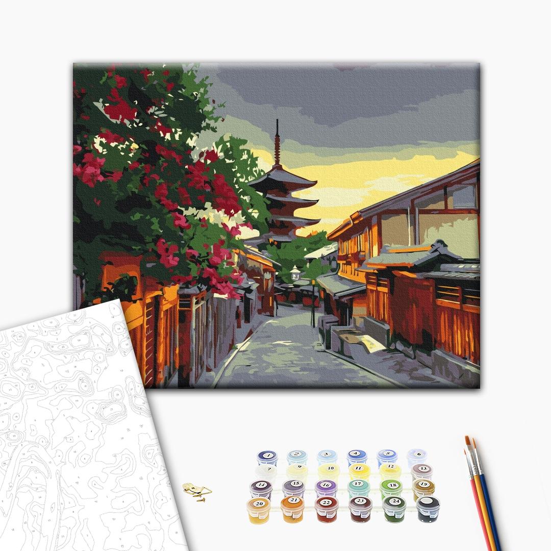 Painting by numbers Evening in Kyoto (BS51546)