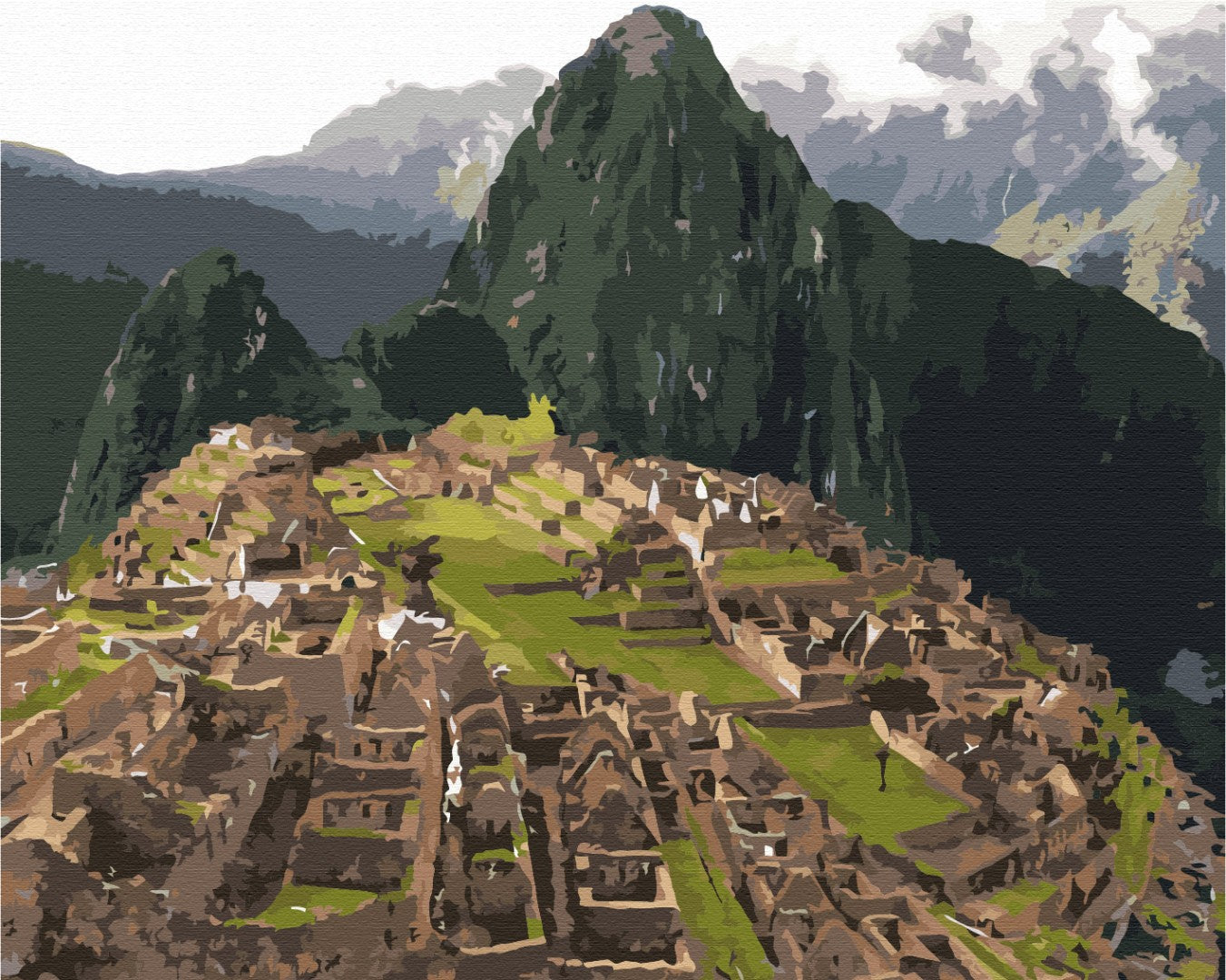 Painting by numbers Machu Picchu (BS51593)