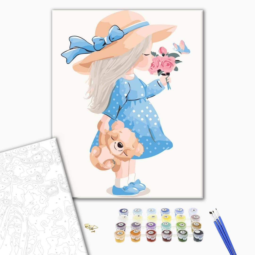 Painting by numbers Little lady (KBS7123)
