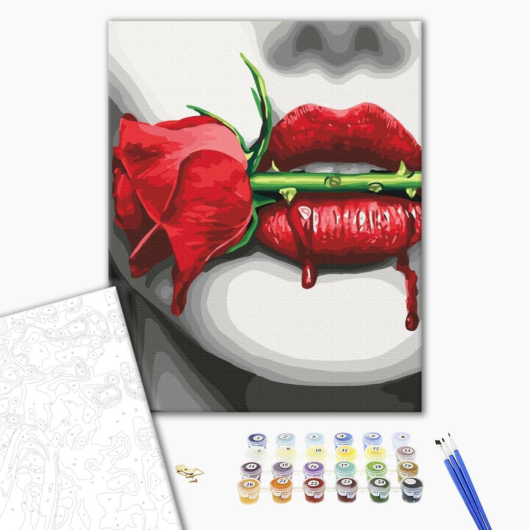 Painting by numbers Thorns of passion (BS51574)