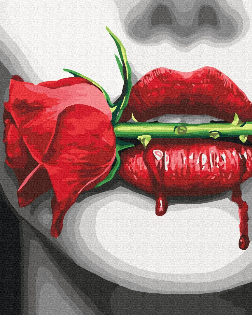 Painting by numbers Thorns of passion (BS51574)