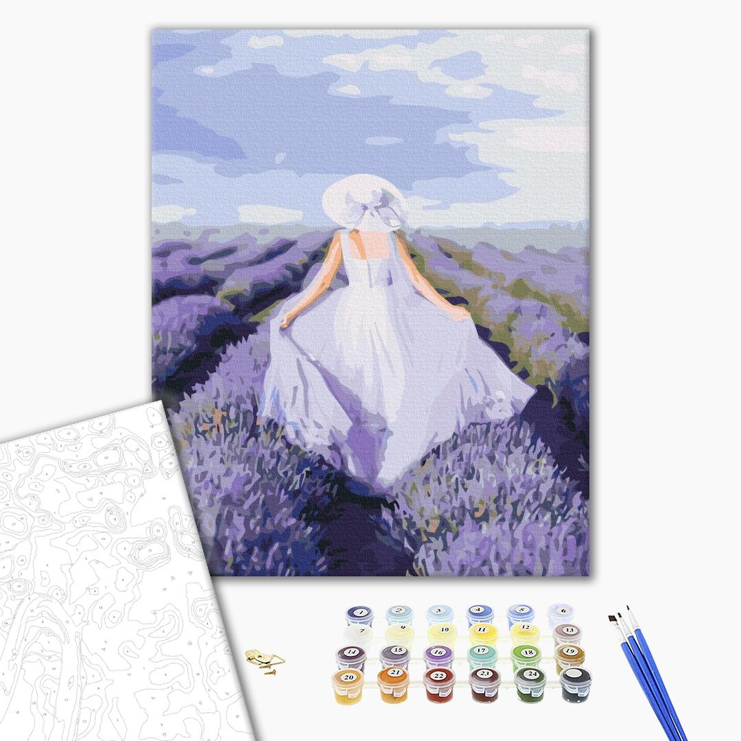 Painting by numbers Lavender lightness (BS52649)