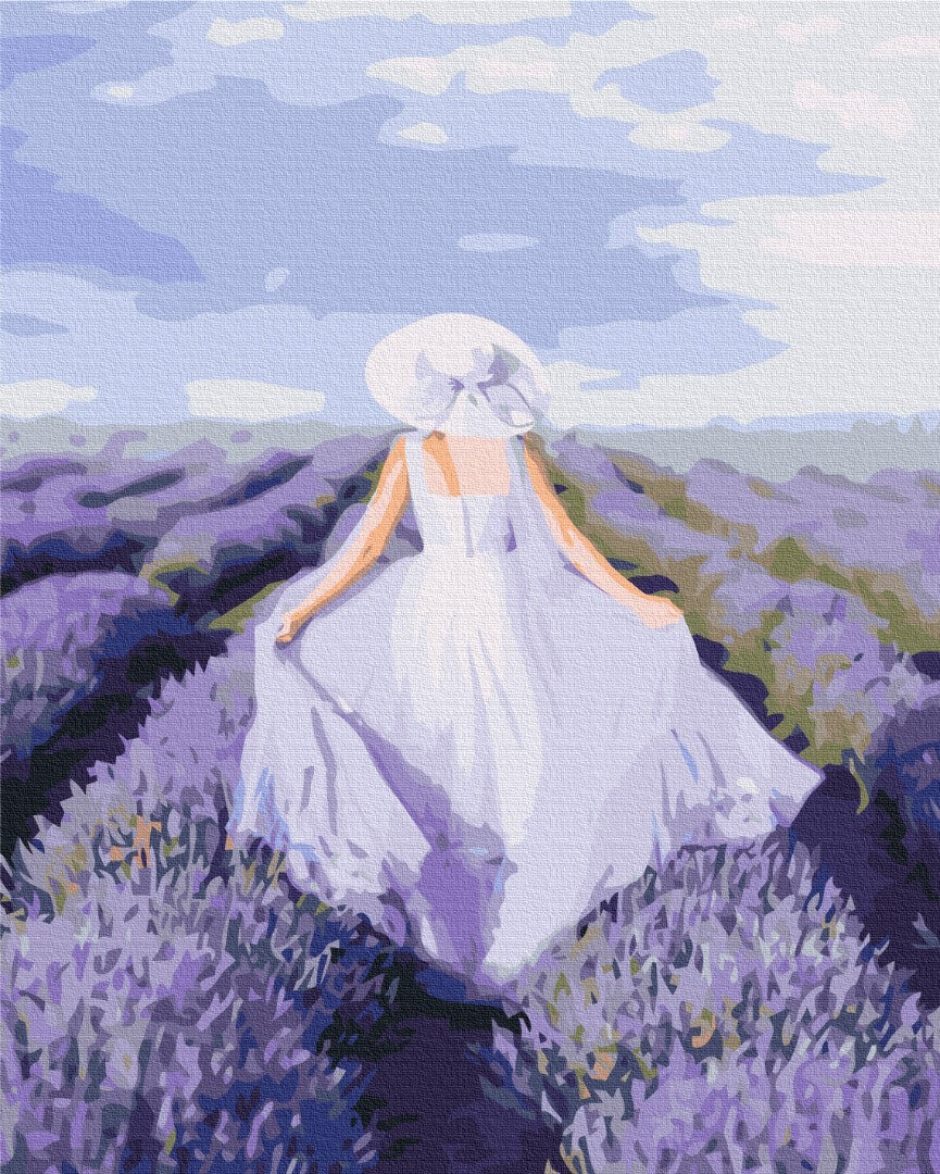Painting by numbers Lavender lightness (BS52649)