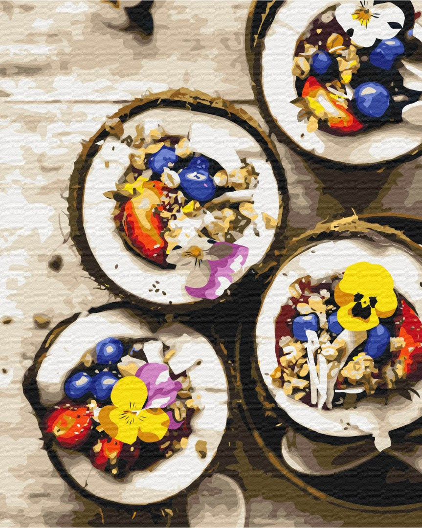 Painting by numbers Coconut breakfast (BS52569)