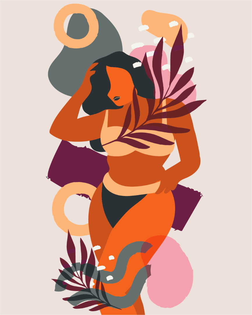 Painting by numbers Bright beauty (BS52375)