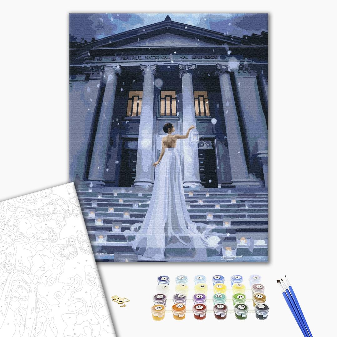 Painting by numbers Holiday lights (BS52707)