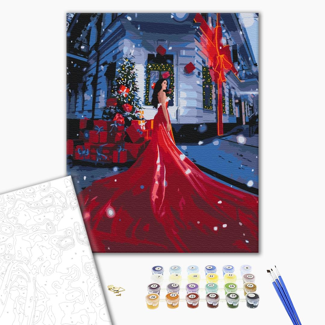 Painting by numbers A moment before the holiday (BS52708)