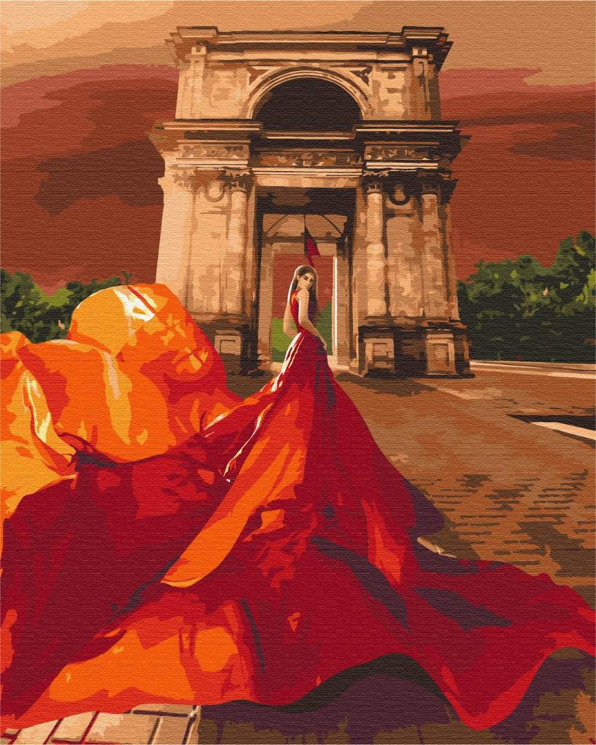 Painting by numbers Triumphant belle (BS52710)