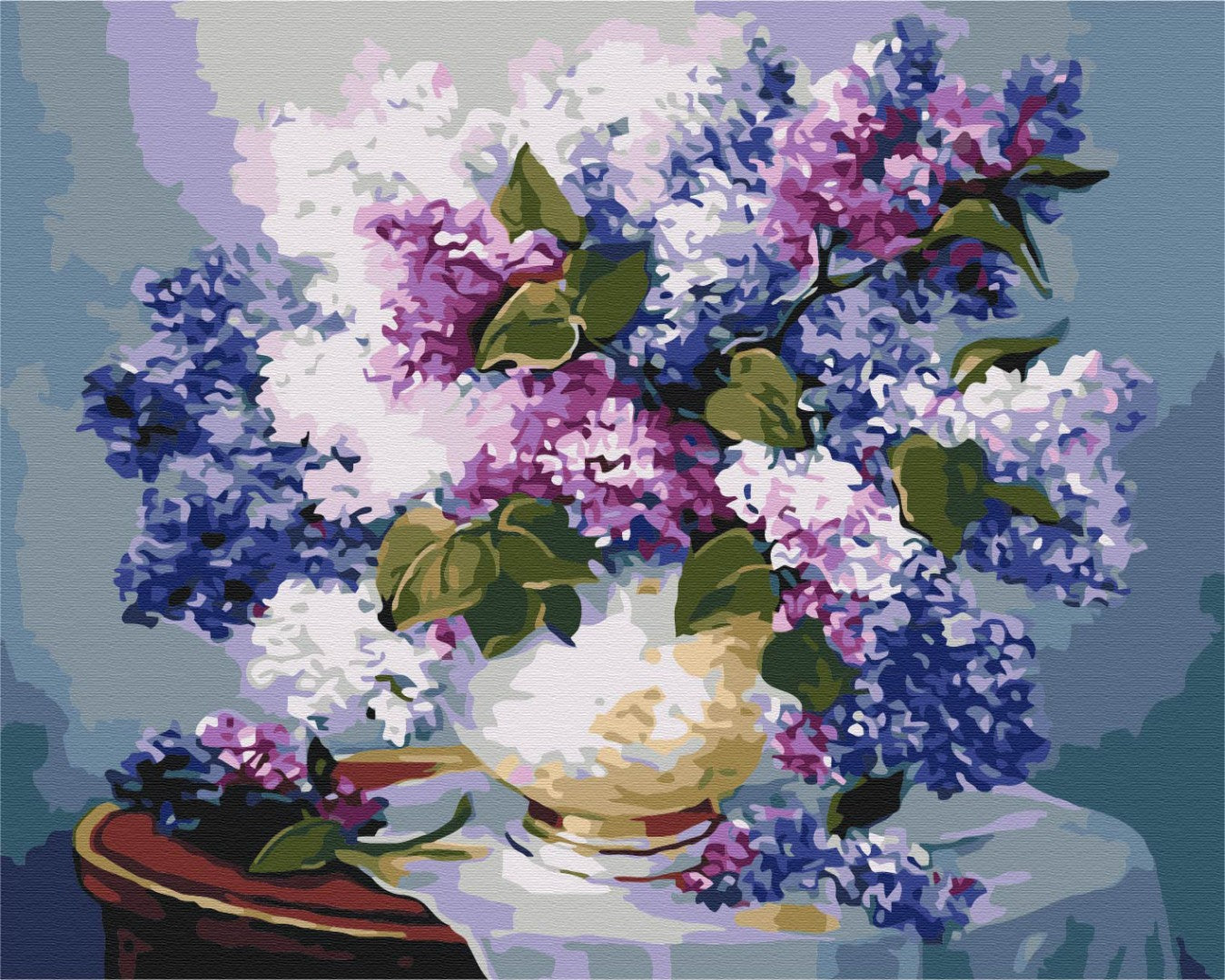 Painting by numbers Lilac colors (BS52672)