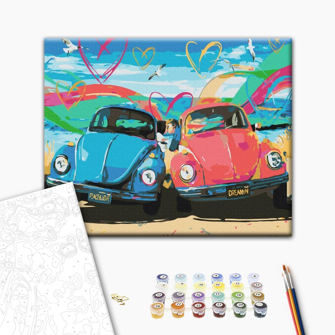 Painting by numbers Love on the road (BS52688)