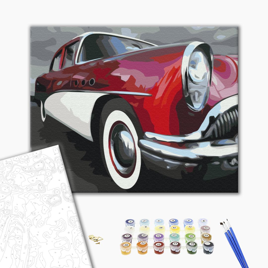 Painting by numbers Retro speed (BS52686)