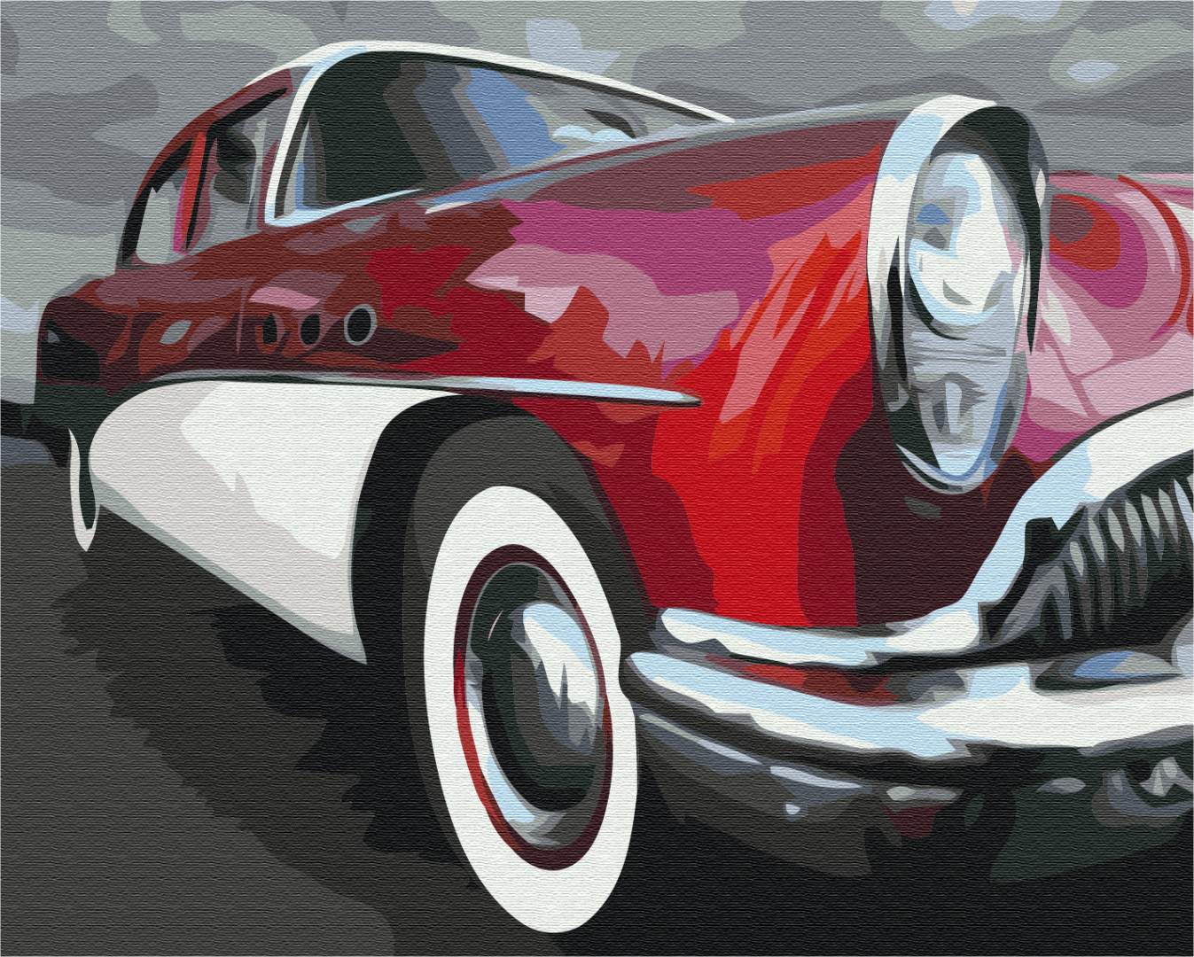 Painting by numbers Retro speed (BS52686)