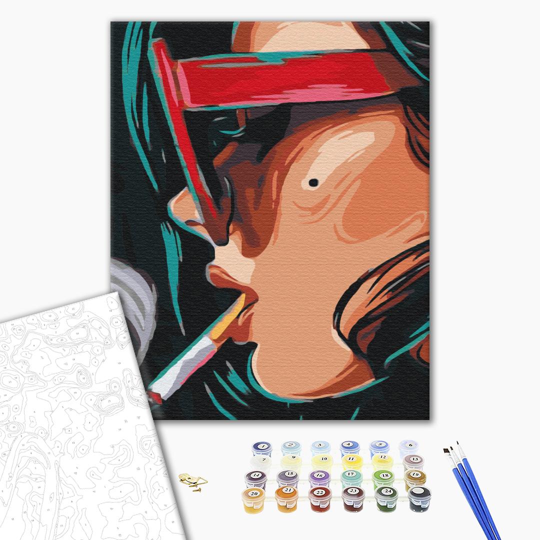 Painting by numbers Smoky look (BS51946)