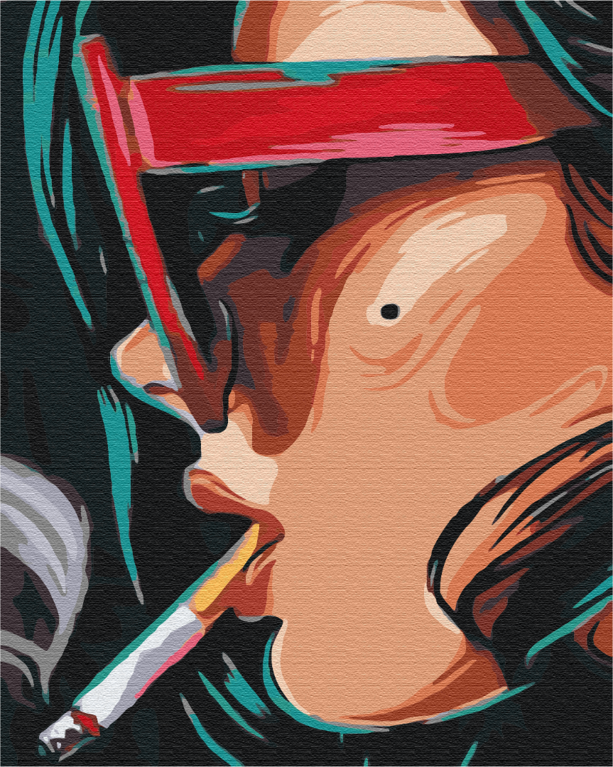 Painting by numbers Smoky look (BS51946)