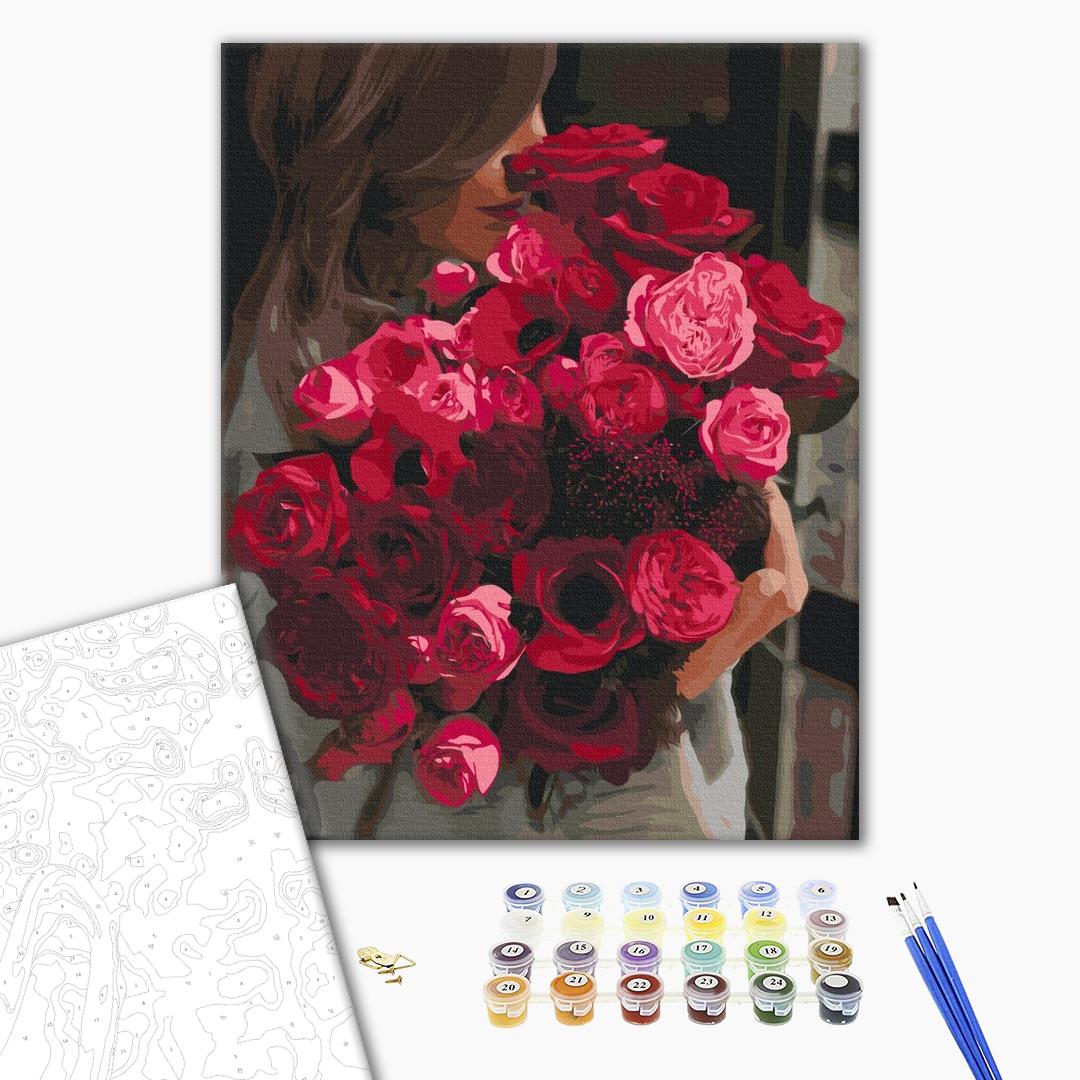 Painting by numbers Bouquet from the dearest (BS52547)