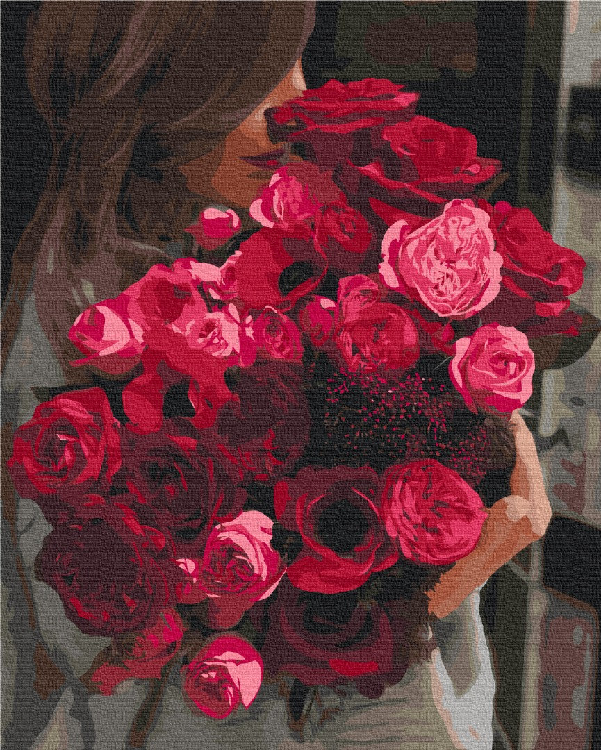 Painting by numbers Bouquet from the dearest (BS52547)